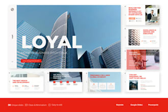 create investor pitch deck powerpoint presentation  for film and business slides