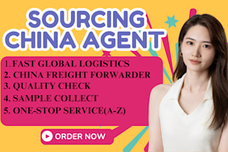 be your china agent with fast ship, product source for shopify