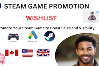 do steam game promotion, , game marketing, roblox game to increase wishlist