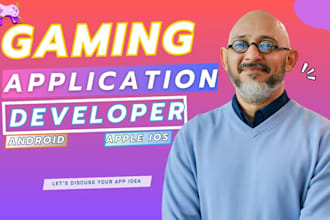 develop mobile game app build mobile kid game app or dating app social chat app