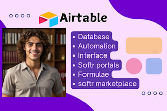 set up airtable database design, airtable project management airtable automation