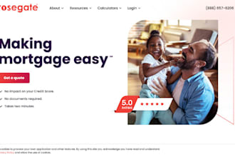 design mortgage website mortgage landing page mortgage logo mortgage website