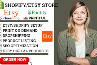 etsy print on demand etsy pet stores canvas wall art digital planners ecwid pod