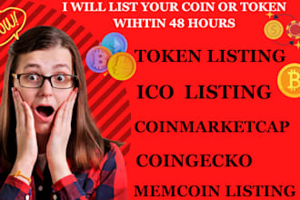 do memecoin token listing ico listing coinmarketcap coingekco coin listing lbank