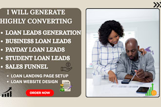 generate quality payday loans lead holiday loan leads student loan business loan