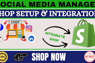 set up instagram facebook tiktok shop dropshipping video ads manager marketing