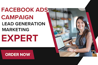 be your marketing expert facebook ads expert lead generation specialist