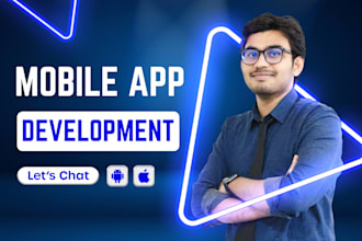 do mobile app development android ios app creation ai chatbot flutter developer