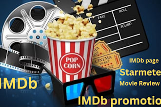 promote your imdb profile and increase starmeter ranking