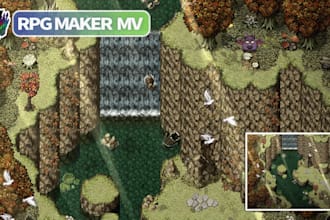 create a quality 2d game with rpg maker mv or mz plugin