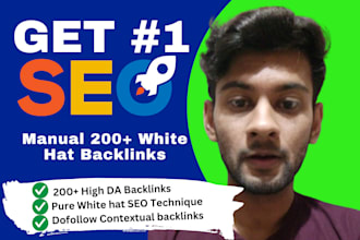 boost your SEO rankings with 200 high quality white hat backlinks