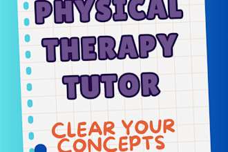 provide physical therapy tutoring services to students