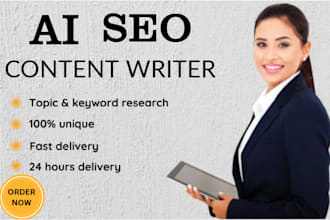 be your expert ai SEO content writer and ai content editor