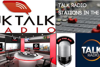 officially play and promote your song and ads on uk talk radio live