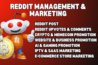 do reddit post management business website iptv ai app crypto ecommerce product