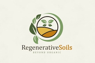design stunning lawn care, agriculture, and landscape logo