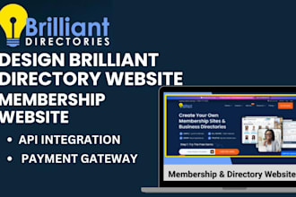 customize brilliant directory website, wordpress directory listing pro hivepress