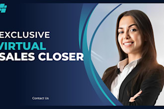 be your virtual sales closer, sales representative, leads generation expert