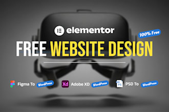convert figma design,redesign,update,fix your wordpress site as elementor expert