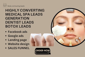 generate plastic surgery leads medical spa leads botox leads microblading leads