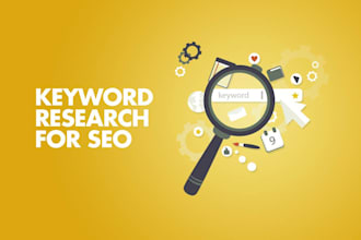 do local SEO keyword research and competitors analysis for local business