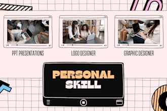 design powerpoint presentation, key notes and pitch desk