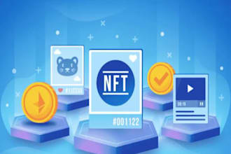 build smart contract integration web3 dapp, nft and token staking, metamask