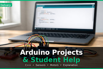 design and code custom arduino projects for you