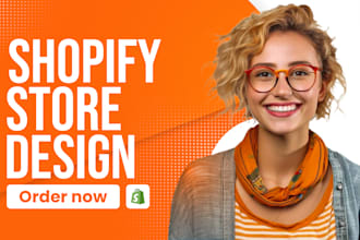 build shopify website, design or redesign shopify store, dropshipping store