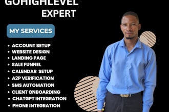 build custom ghl workflows, ai agent, CRM automation