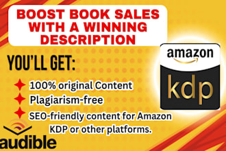 write profitable book description, book blurb