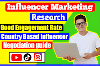 research best instagram, tik tok, youtube micro influencer list
