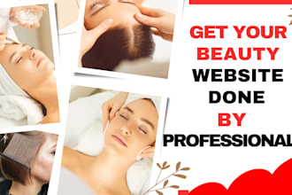 design spa aesthetic, massage therapy, skincare logo,barber,hair, beauty website