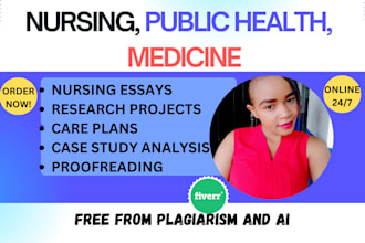 help in nursing, public health and medicine