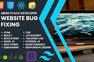fix your website issues, javascript, HTML, and CSS bug fixing and development