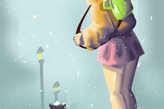 draw you everything for 5 dollars
