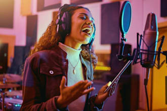 write sing produce rap music, hip pop, edm pop, rock metal as female singer