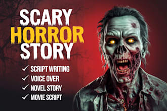 edit documentary scary horror story true crime ghost writer beta read script