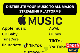 distribute your music to all streaming platforms apple music distrokid cd baby