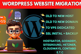 move transfer website to new web hosting  vps backup migrate staging site linux