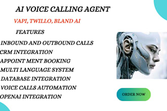 setup ai calling agent ai voice agent make com automation ai chatbot