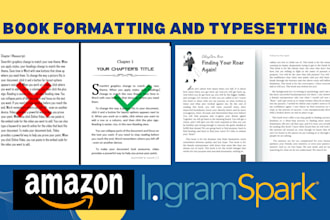 do paperback formatting, book typesetting, book layout design, book cover design