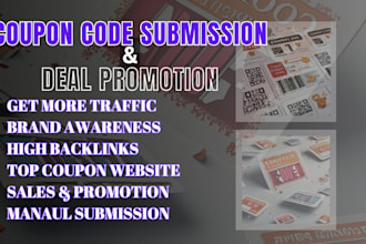 submit your coupon code manually to 50 top rated uk usa sites