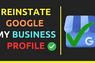 reinstate and fix suspended google my business profile