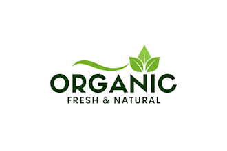 make eco friendly, green, natural, organic, agriculture logo