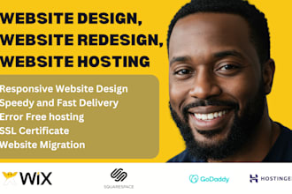 do wix website redesign, wix website design, godaddy website redesign