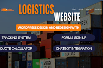 do logistics website calculator, moving company trucking website, cargo website