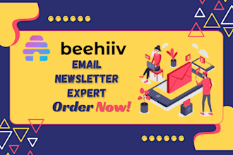 setup beehiiv account, beehiiv landing page, beehiiv newsletter template