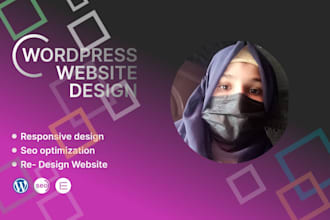 do clean and modern wordpress website design and development