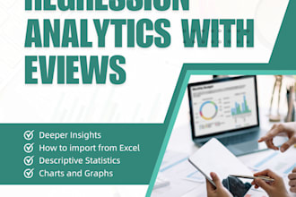 teach you how to use eviews software for regression analysis
